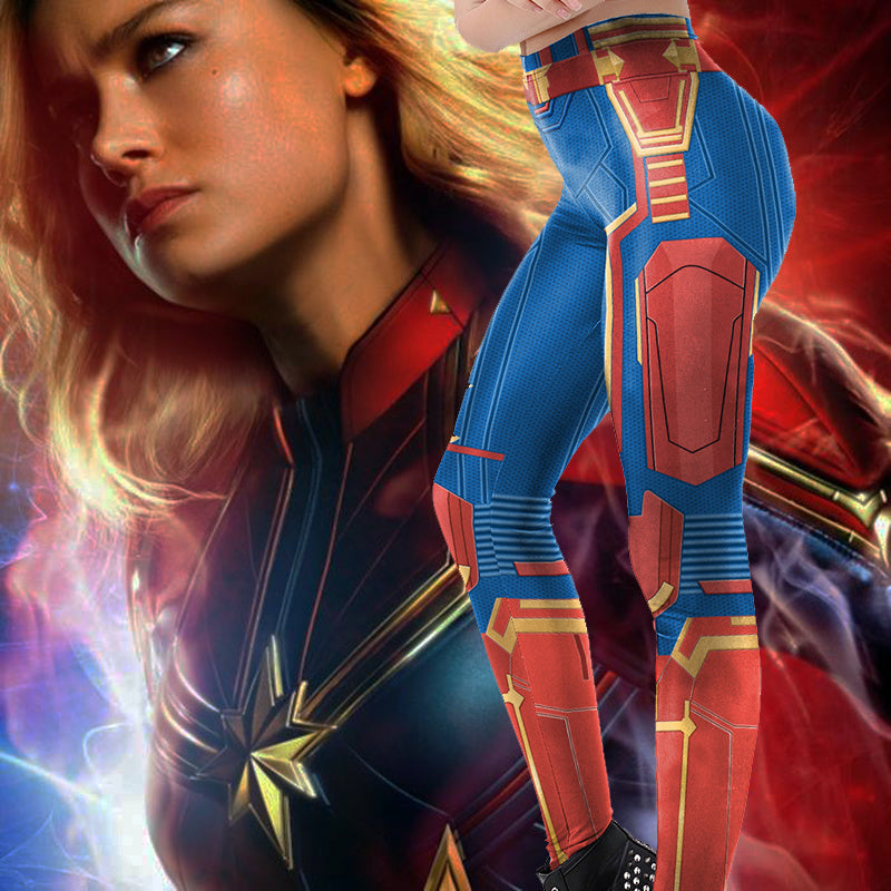 Arrival Leggings WomenGym Captain Marvel
