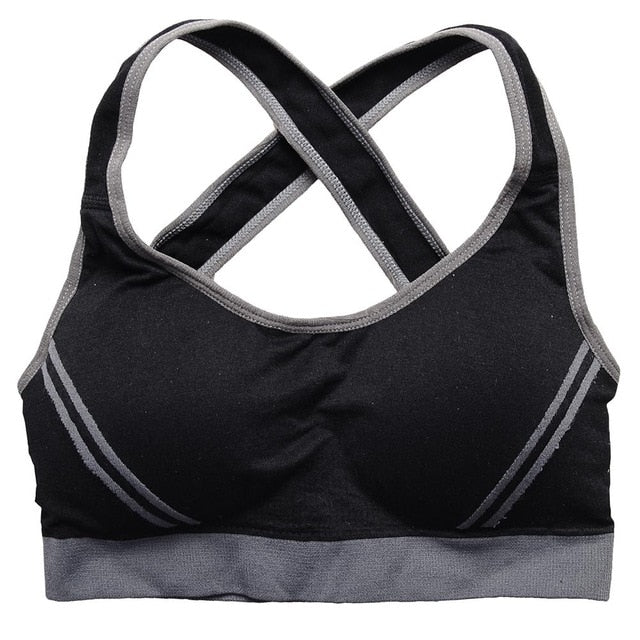 Woman Yoga Fitness Sports Bra