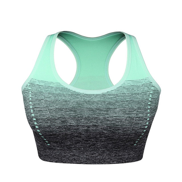 VEQKING Gradient High Stretch Sports Bras