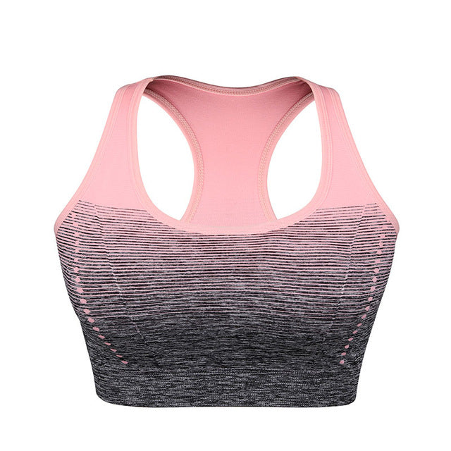 VEQKING Gradient High Stretch Sports Bras