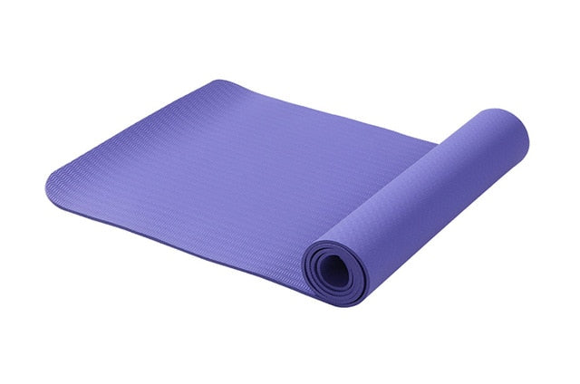 6MM TPE Non-slip Yoga Mats For Fitness